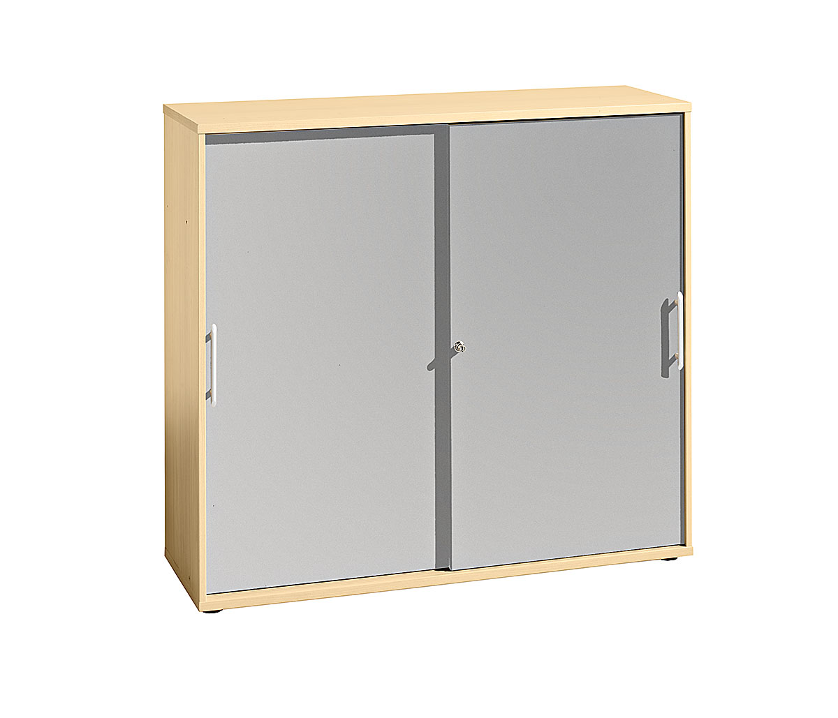 Keesburg Schiebetürenschrank 3 Ordnerhöhen hoch, 120 cm breit Büromöbel